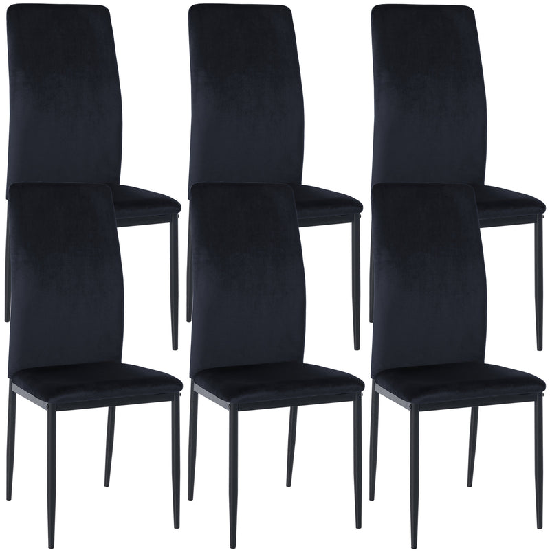 Set of 6 Savino dining chairs