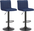 Set of 2 bar stools Jamie velvet