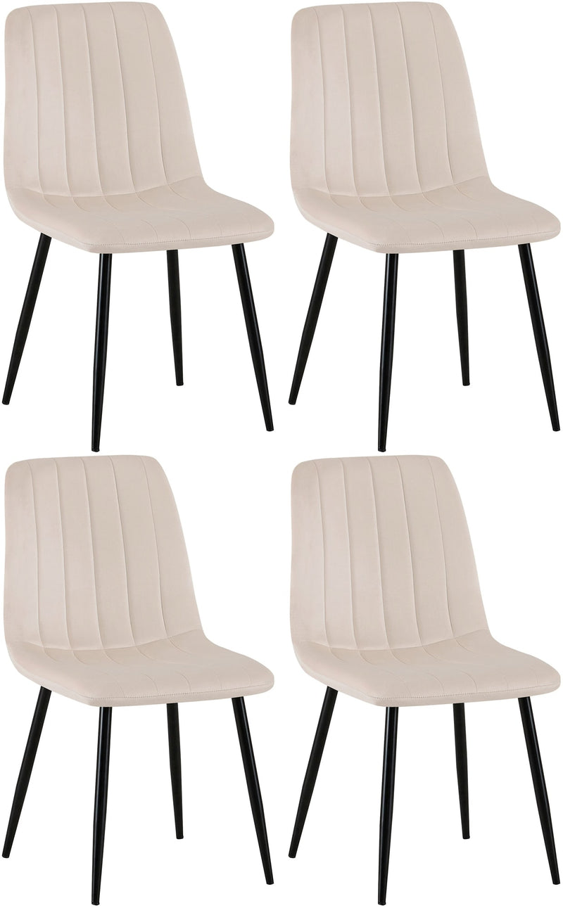 Set of 4 Dijon chairs