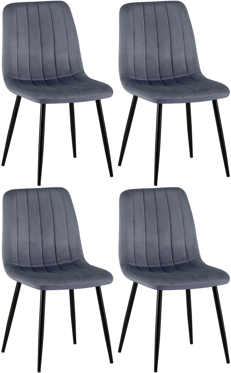 Set van 4 Dijon-stoelen