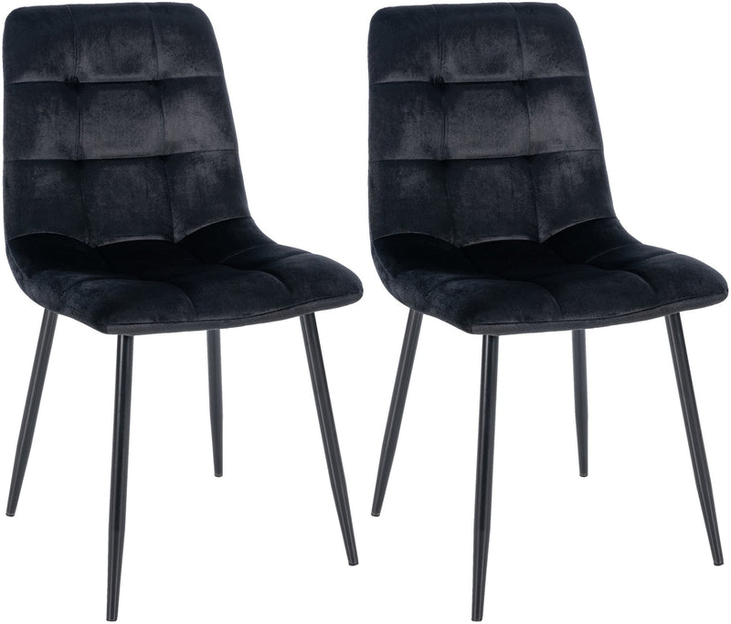 Set of 2 Tilde dining chairs