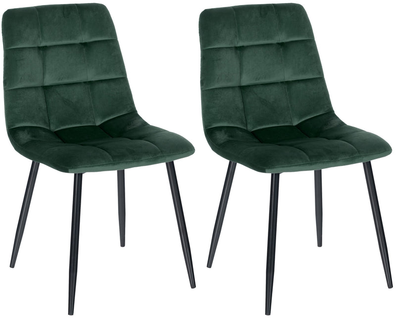 Set of 2 Tilde dining chairs