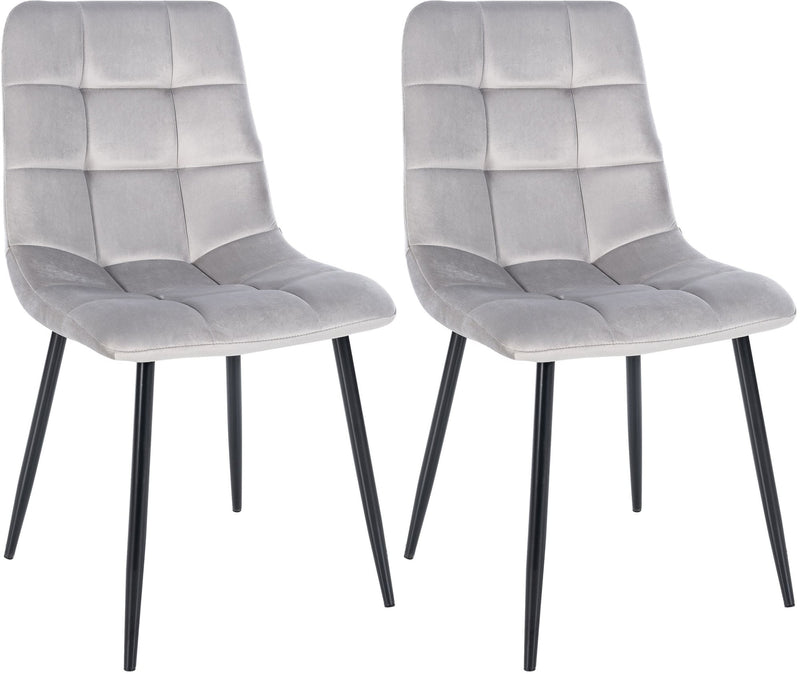 Set of 2 Tilde dining chairs