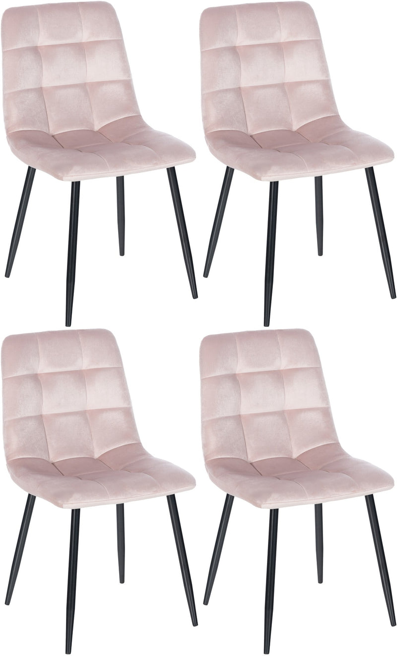 Set van 4 Tilde eetkamerstoelen