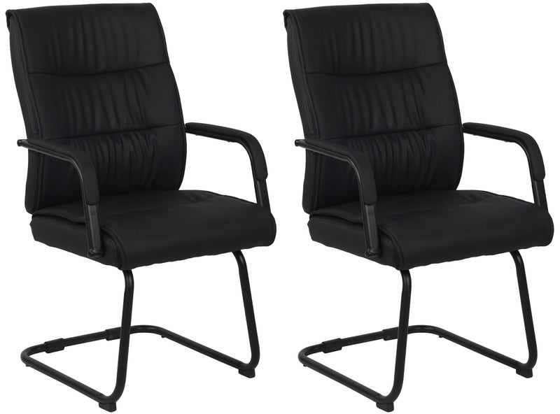 Set of 2 visitor chairs Sievert