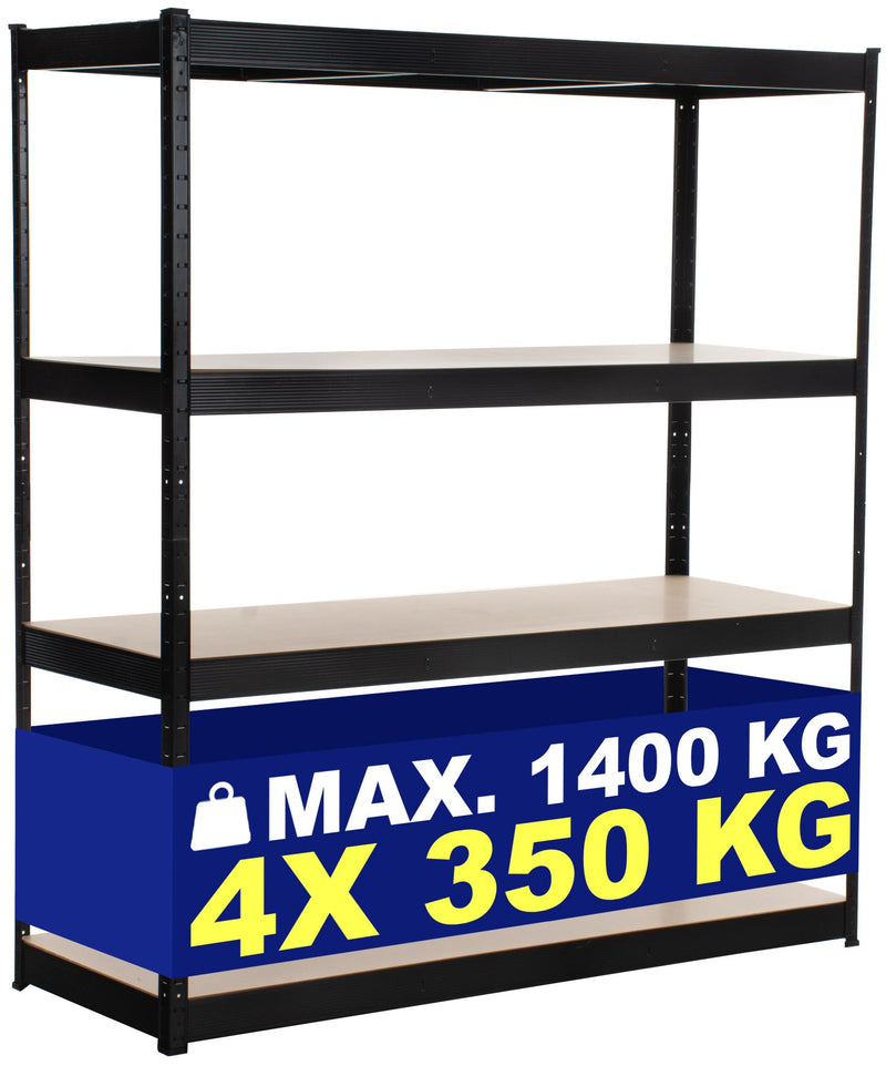 Storage rack 160x60x180 cm