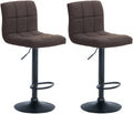 Set of 2 bar stools Calma fabric