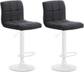 Set of 2 bar stools Calma fabric