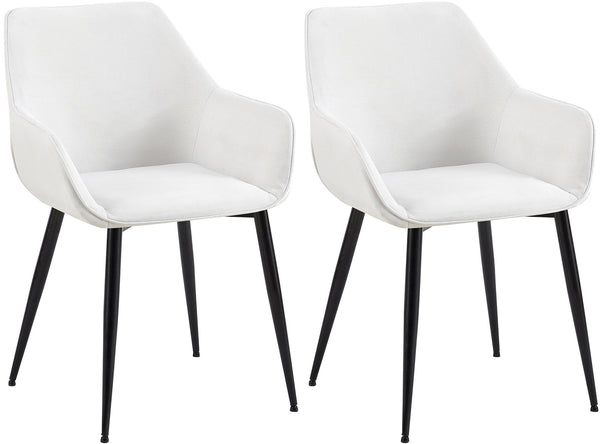 Set of 2 Vessa dining chairs