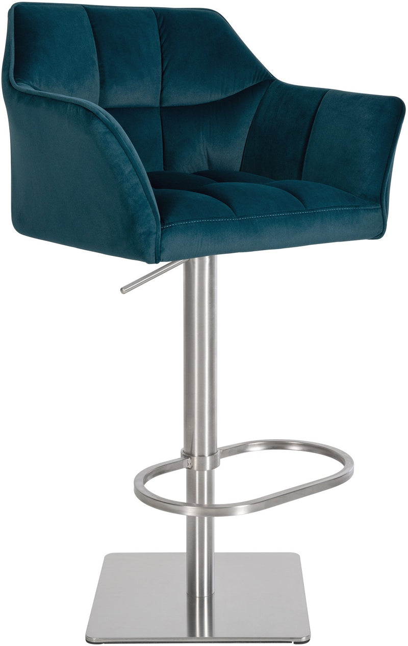 Bar stool Damaso velvet cover