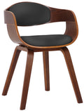 Kingston faux leather visitor chair