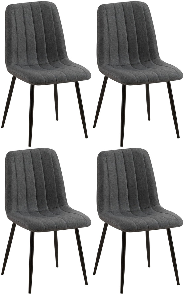 Set van 4 Dijon-stoelen