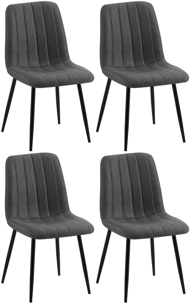 Set van 4 Dijon-stoelen