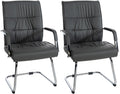 Set of 2 visitor chairs Sievert