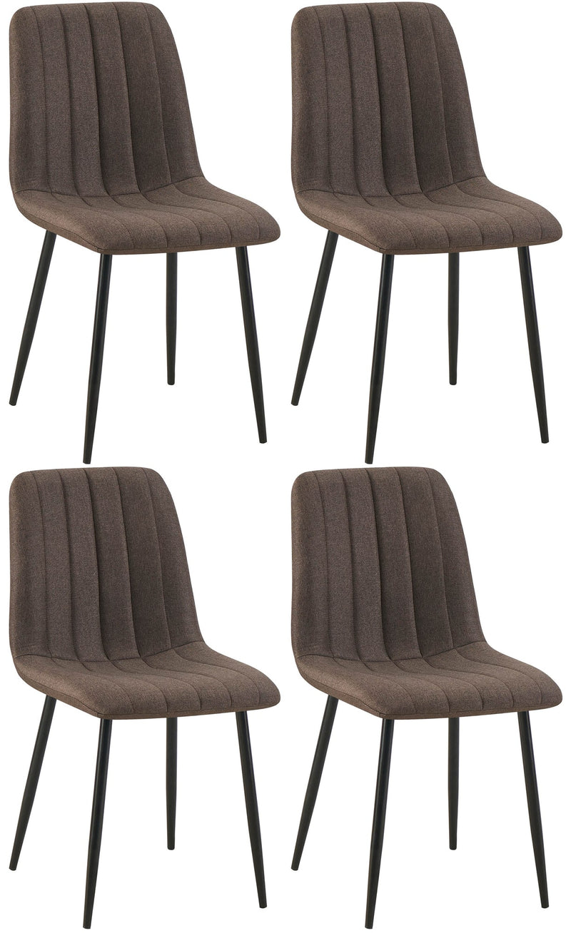 Set van 4 Dijon-stoelen