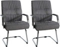 Set of 2 Sievert fabric visitor chairs