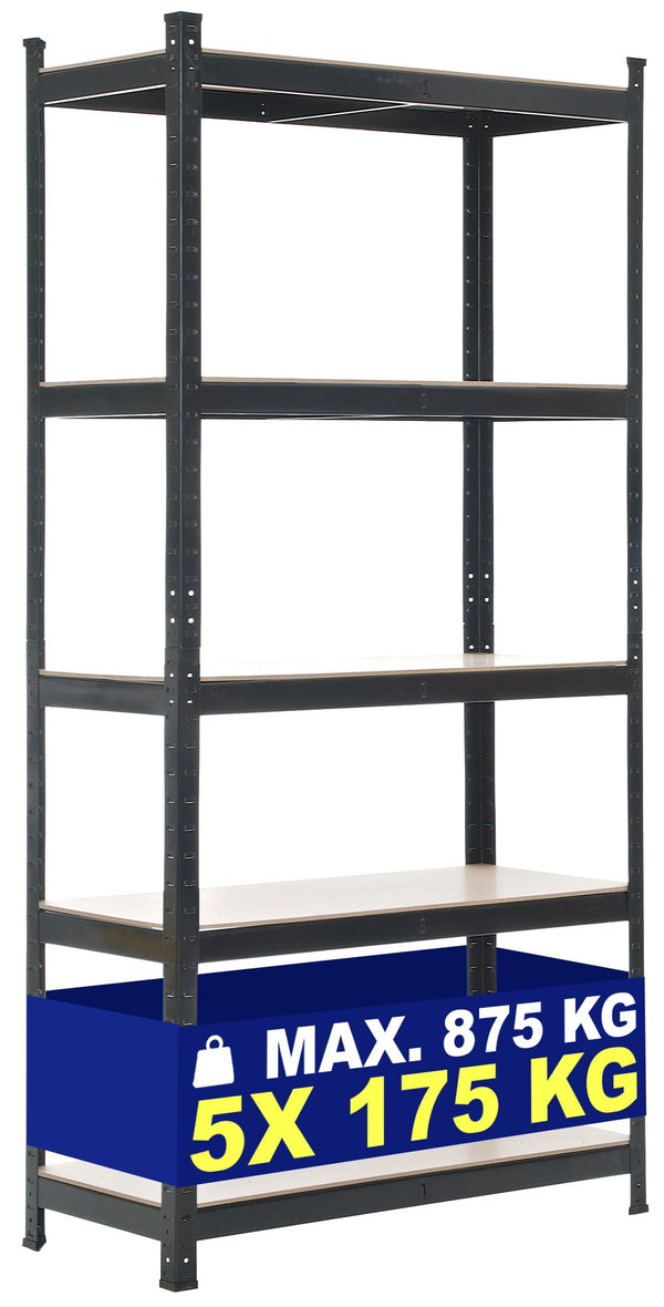 Storage rack 90x40x180 cm