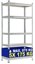 Storage rack 90x40x180 cm