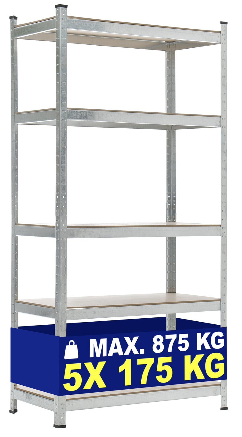 Storage rack 90x40x180 cm