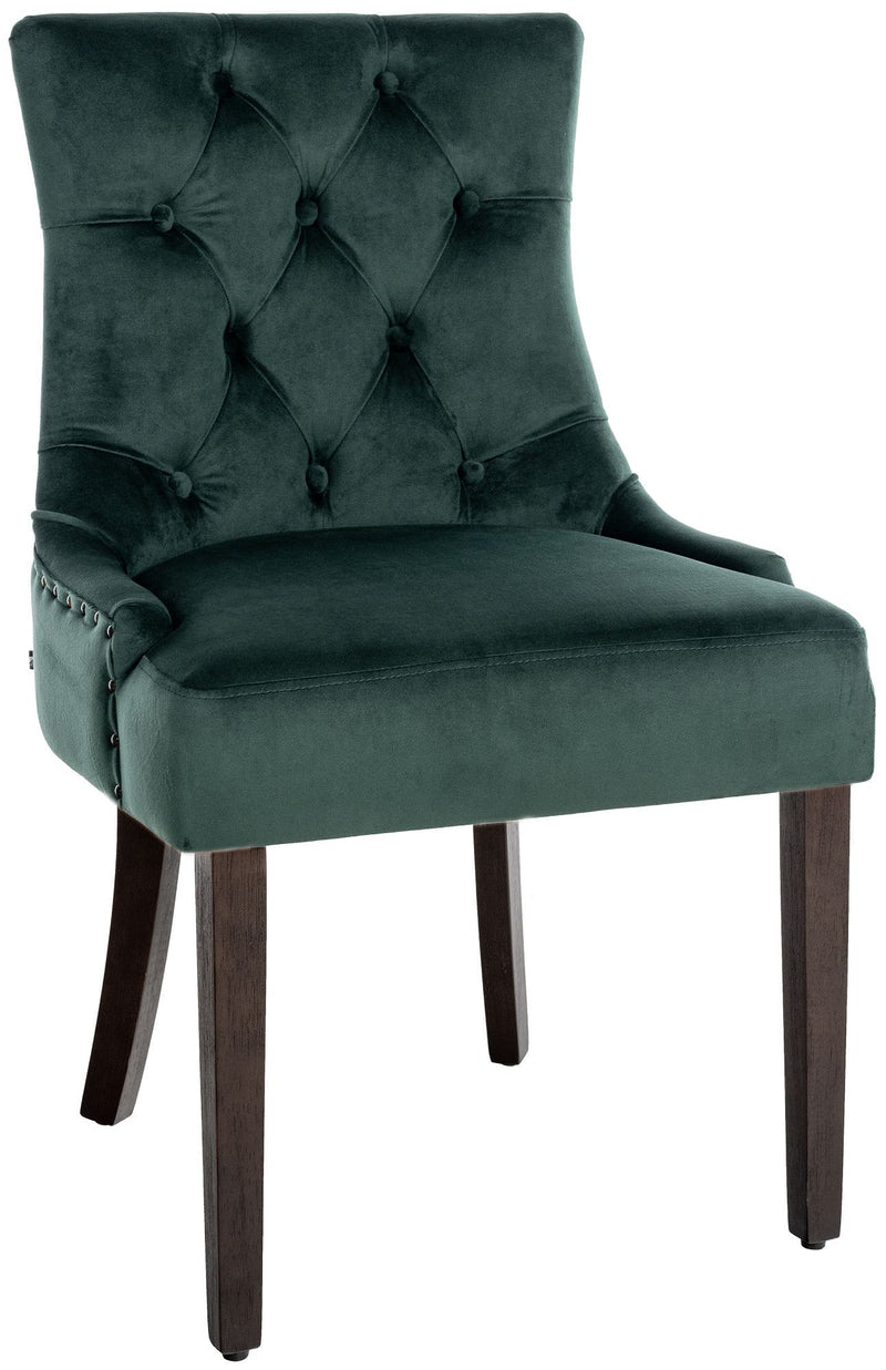 Aberdeen velvet dining chair