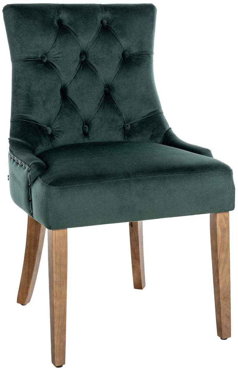 Aberdeen velvet dining chair