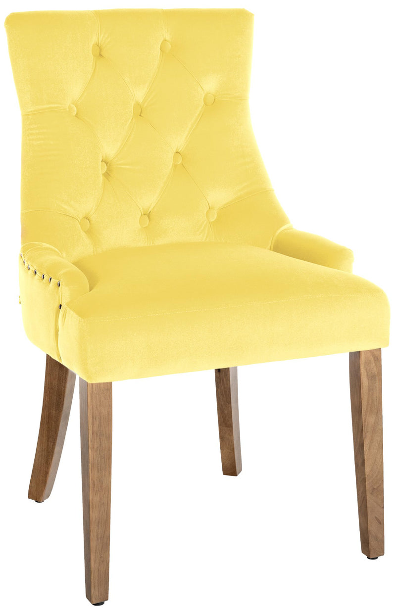 Aberdeen velvet dining chair