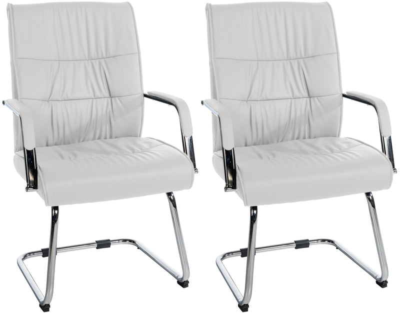 Set of 2 visitor chairs Sievert