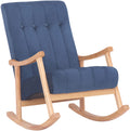 Saltillo velvet rocking chair