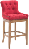 Bar stool Lakewood fabric, antique light