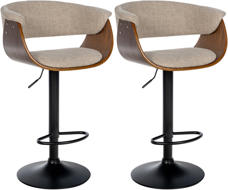 Set of 2 bar stools Vestal