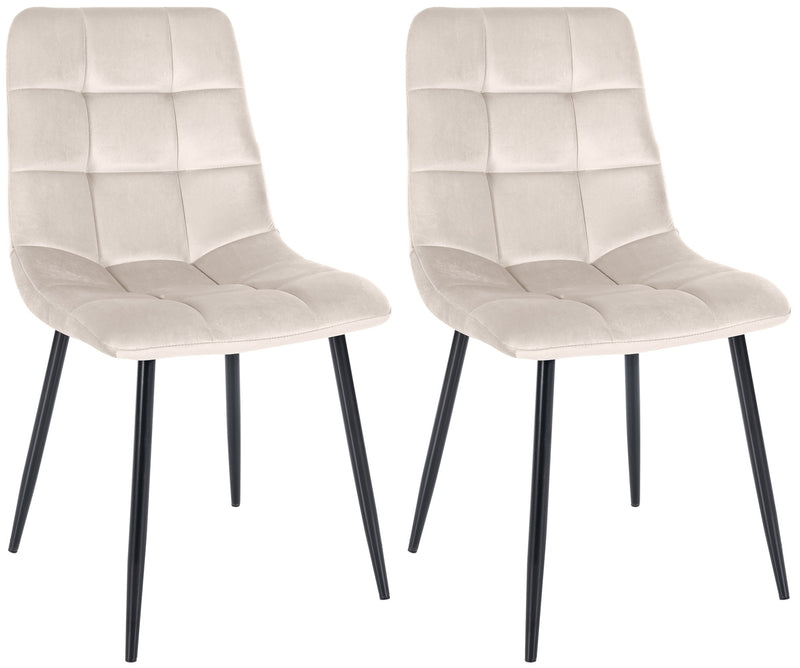 Set of 2 Tilde dining chairs