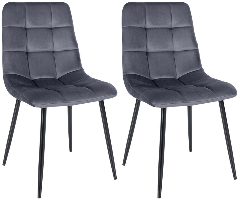 Set of 2 Tilde dining chairs