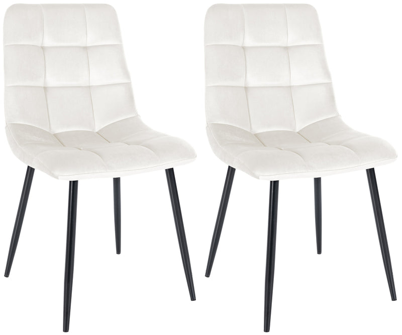 Set of 2 Tilde dining chairs