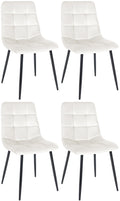 Set of 4 Tilde dining chairs