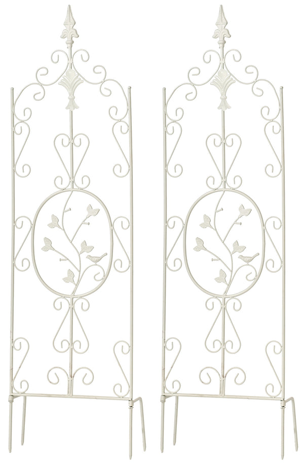 Set of 2 trellises Burgus