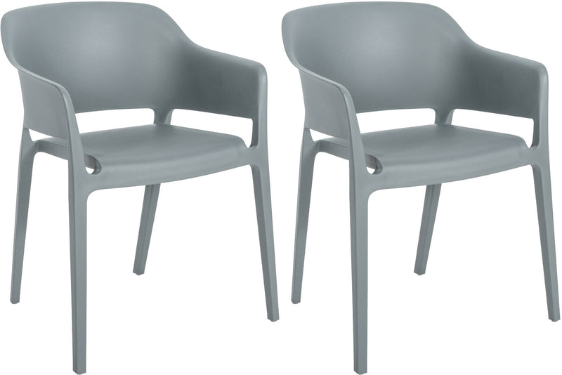 Set of 2 stacking chairs Puebla