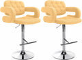 Set of 2 bar stools Dublin fabric