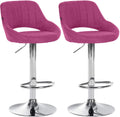 Set of 2 bar stools Milet fabric