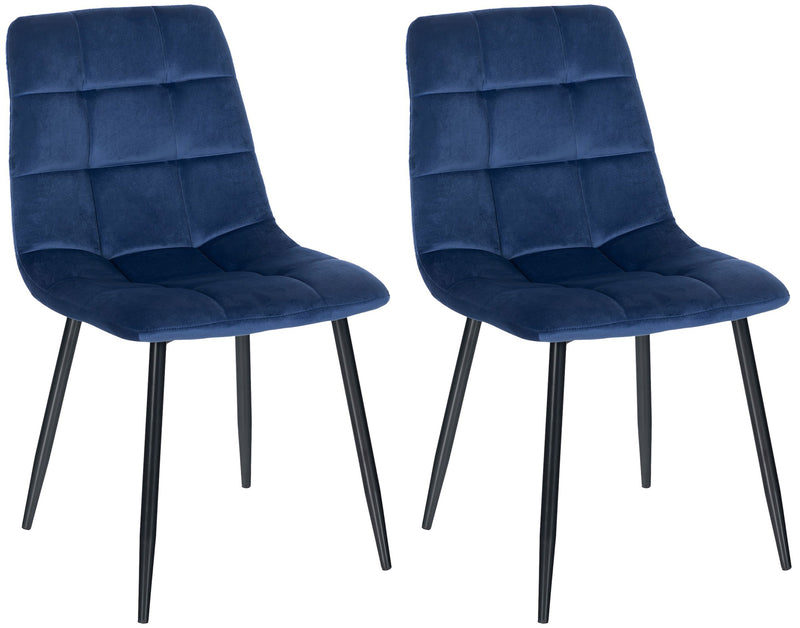 Set of 2 Tilde dining chairs