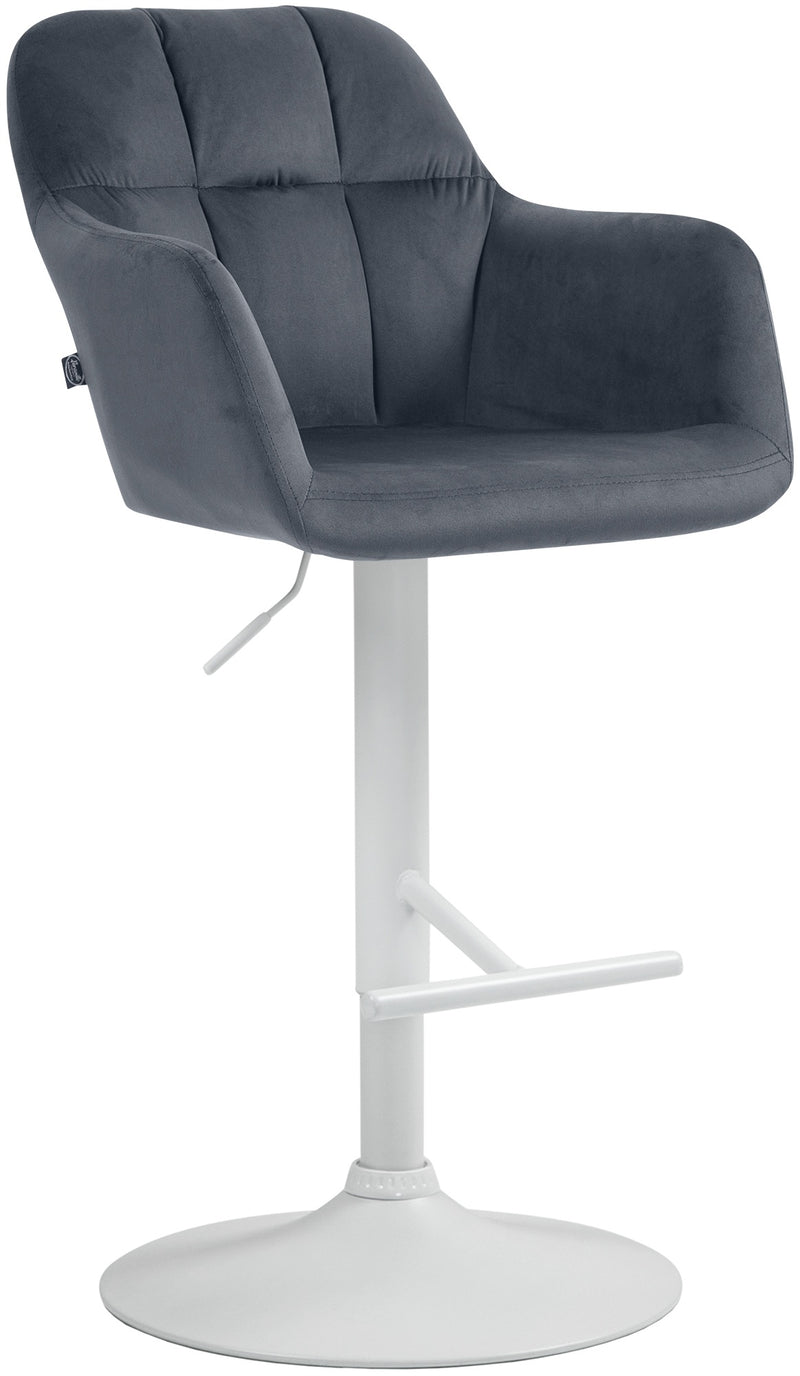 Bar stool Natoma velvet