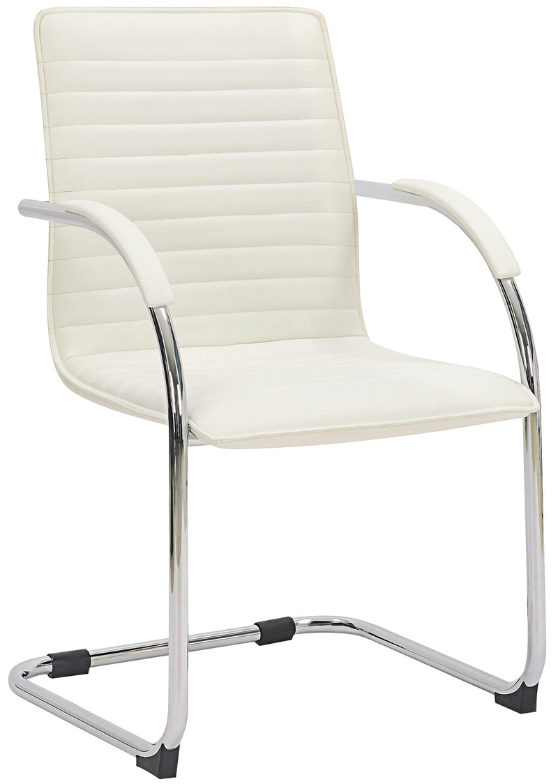 Tira artificial leather visitor chair