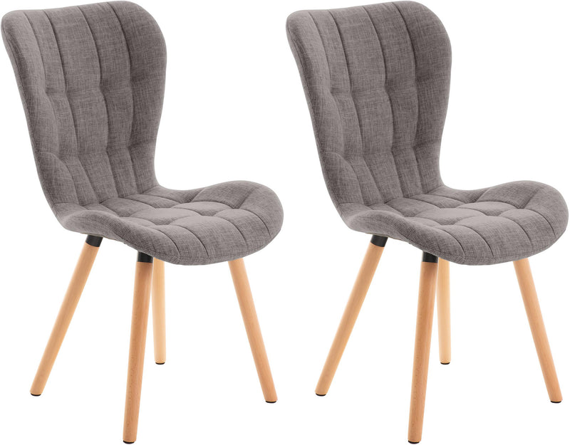 Set van 2 Elda eetkamerstoelen