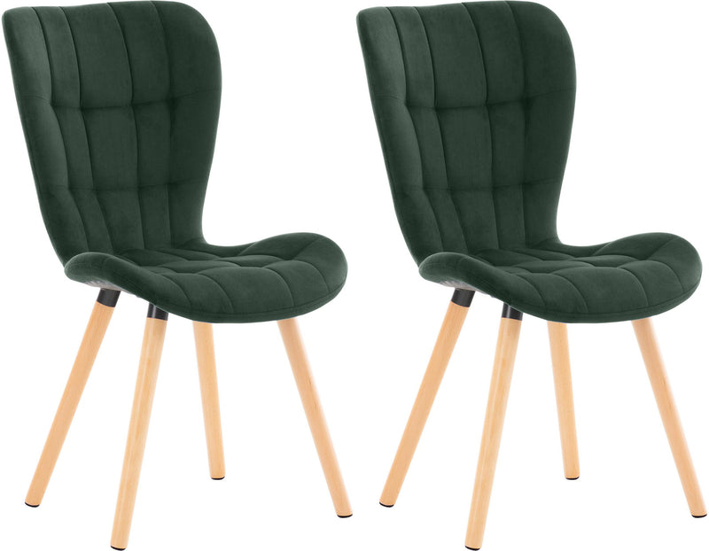 Set van 2 Elda eetkamerstoelen