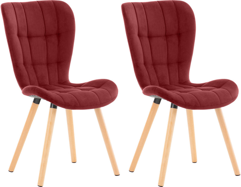 Set van 2 Elda eetkamerstoelen