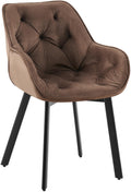 Antigo Velvet Swivel Dining Chair