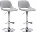 Set of 2 bar stools Camden fabric