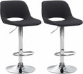 Set of 2 bar stools Camden fabric