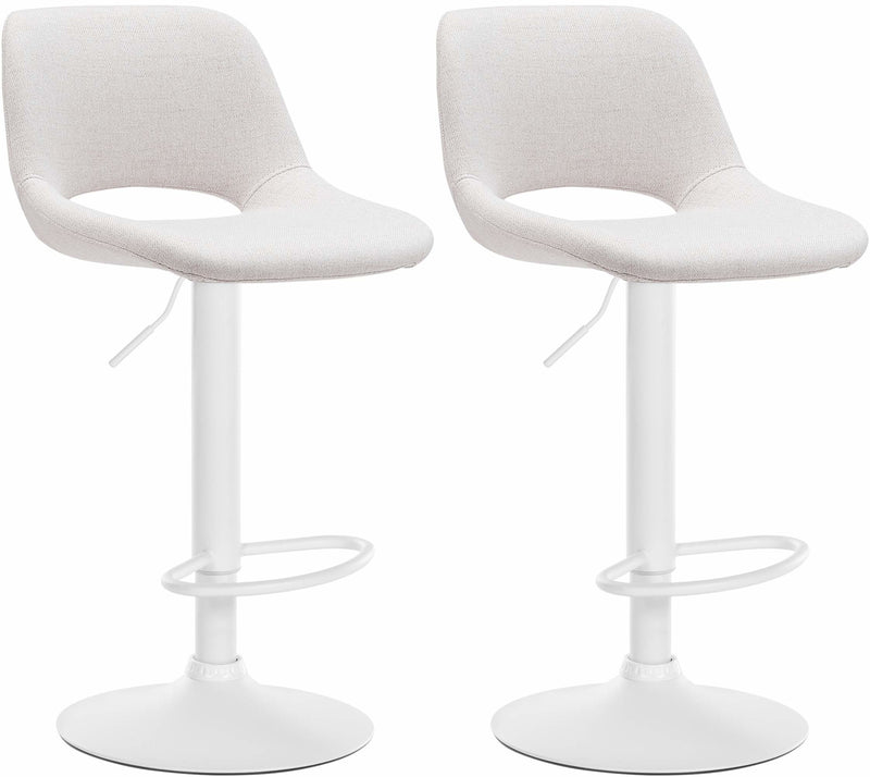 Set of 2 bar stools Camden fabric