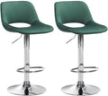 Set of 2 Camden Velvet Bar Stools