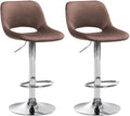 Set of 2 Camden Velvet Bar Stools